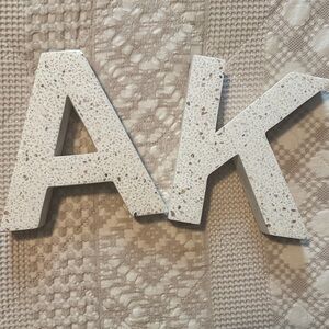 Decorative Letters “A” and “K”
